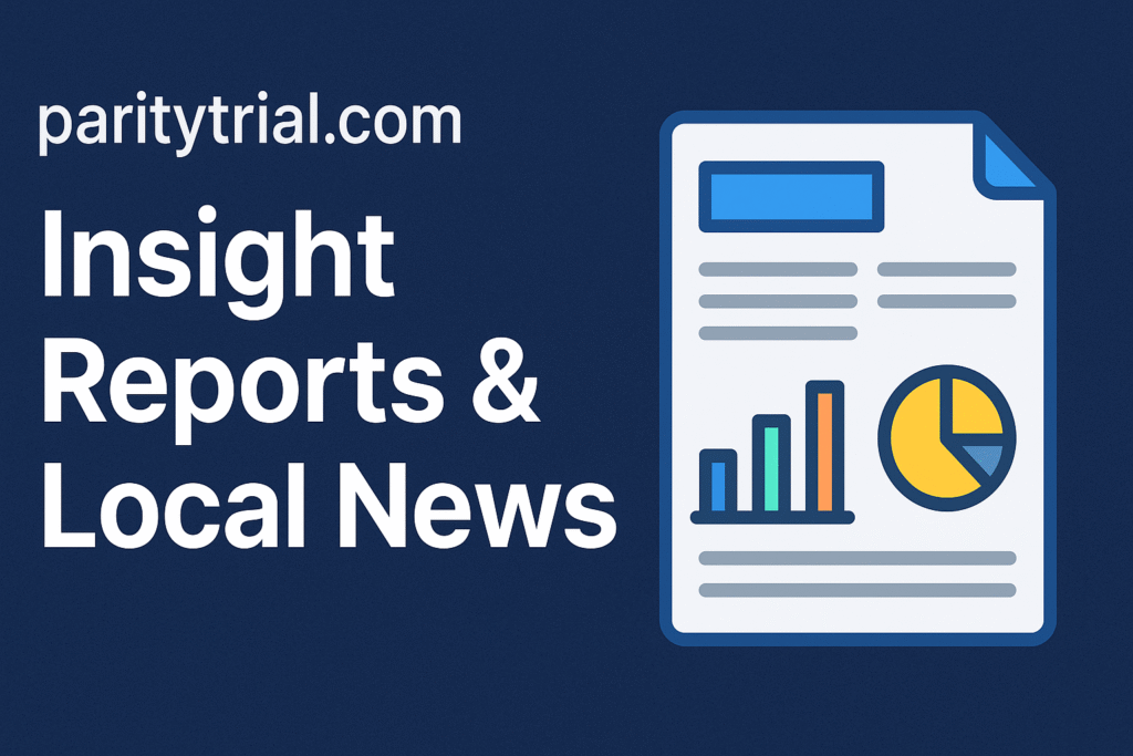 paritytrial.com - insight reports & local news